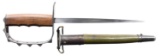 US WWI LF&C MODEL 1917 TRENCH KNIFE.