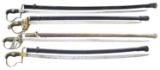 4 IMPERIAL GERMAN SWORDS.