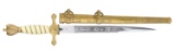 WWII GERMAN NAVAL DAGGER BY EICKHORN.