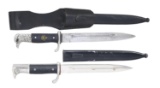 2 GERMAN DRESS BAYONETS.