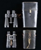 WWII GERMAN KRIEGSMARINE BINOCULARS & ANOTHER