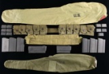 LOT OF ASSORTED U.S. FIELD GEAR, MAGAZINES, &
