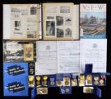 FASCINATING WWII GROUP FROM 1st LIEUTENANT FRANK