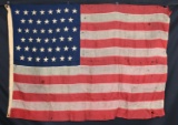 LARGE EARLY 45-STAR UNITED STATES FLAG.