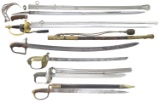 6 FOREIGN SWORDS.