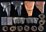 LOT OF ASSORTED GERMAN & JAPANESE HOLSTERS,