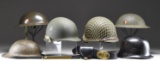 5 US HELMETS, A GERMAN HELMET, AND MORE.
