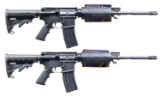 TWO NEAR NEW WINDHAM WEAPONRY MODEL WW-15 SEMI-