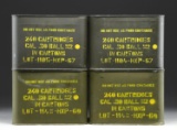 30-06 M-2 BALL MILITARY AMMUNITION IN SEALED CANS.