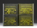 30-06 M-2 BALL MILITARY AMMUNITION IN SEALED CANS.