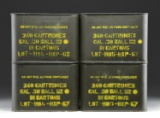 30-06 M-2 BALL MILITARY AMMUNITION IN SEALED CANS.