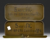 5.45X39 2 SEALED CANS OF 1080 RUSSIAN MILITARY