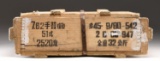 CRATE OF CHINESE 7.62X25 PISTOL AND SMG AMMO.