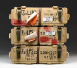 3 CRATES OF 760 RD ROMANIAN 7.92 MAUSER AMMUNITION