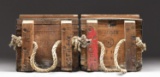 2 SEALED CRATES OF TURKISH 8MM MAUSER MILITARY