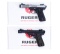 2 RUGER 22/45 LITE MARK III SEMI AUTO PISTOLS WITH