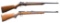 2 WINCHESTER RIMFIRE BOLT ACTION RIFLES.