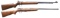 2 REMINGTON RIMFIRE BOLT ACTION RIFLES.