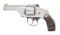 S&W .38 SAFETY HAMMERLESS 4th MODEL REVOLVER.