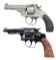 LOT OF TWO SMITH & WESSON DA REVOLVERS.