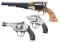1 PERCUSSION & 2 DA REVOLVERS.