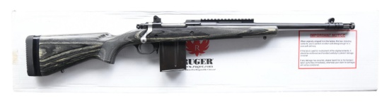 RUGER GUNSITE SCOUT BOLT ACTION RIFLE.