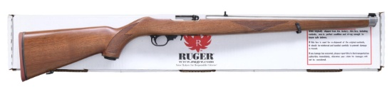 RUGER STAINLESS MODEL 10/22 RSI SEMI-AUTO CARBINE.
