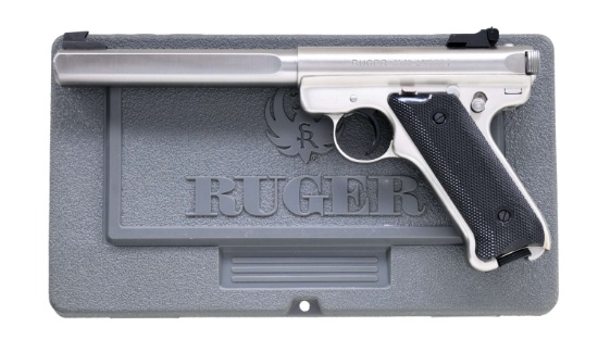 RUGER STAINLESS MARK-II COMPETITION TARGET SEMI-