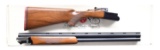 RUGER RARE ALL BLUED 12 GA. RED LABEL O/U SHOTGUN.