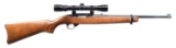 RUGER SCOPED MODEL MODEL 10/22 SEMI-AUTO CARBINE.