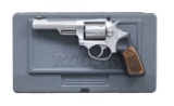 RUGER STAINLESS SP101 DA REVOLVER WITH MATCHING