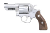 RUGER STAINLESS SPEED-SIX REVOLVER.