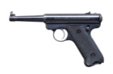 RUGER BLUED STANDARD SEMI-AUTO PISTOL.