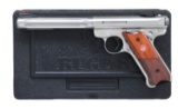 RUGER STAINLESS MARK III TARGET HUNTER SEMI AUTO