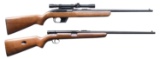 2 WINCHESTER RIMFIRE SEMI AUTO RIFLES.