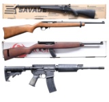 FOUR 22 CALIBER FIREARMS.