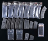 LOT OF HIGH CAPACITY RIFLE MAGAZINES.