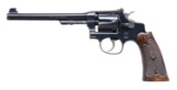 S&W .22/32 HAND EJECTOR BEKEART STYLE REVOLVER.
