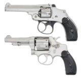 LOT OF TWO SMITH & WESSON DA REVOLVERS.