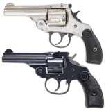 LOT OF TWO H&R TOP BREAK DA REVOLVERS.