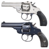 LOT OF TWO H&R TOP BREAK DA REVOLVERS.