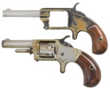 LOT OF TWO WHITNEYVILLE SPUR TRIGGER REVOLVERS.