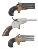 FRANK WESSON & 1 UNMARKED 22 RF PISTOLS.