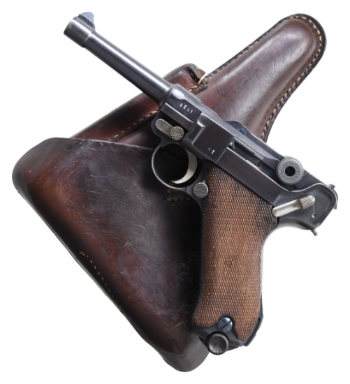 GERMAN WORLD WAR I DWM "1917" DATE P.08 LUGER