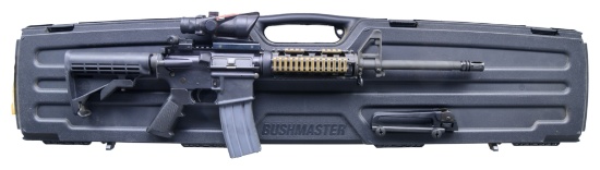 BUSHMASTER XM15-E2S WITH TRIJICON 4X32 SIGHT.