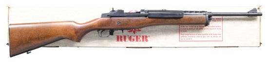 RARE 222 REM. RUGER BLUED MINI-14 SEMI-AUTO RANCH