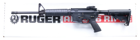 NICE RUGER AR-556 SEMI-AUTOMATIC RIFLE WITH