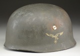 WWII GERMAN FALLSCHIRMJAGER HELMET.