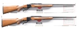 PAIR OF CONSECUTIVELY NUMBERED RUGER NO. 1-B