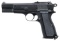 1970 BELGIAN BROWNING HIGH POWER SEMI-AUTOMATIC